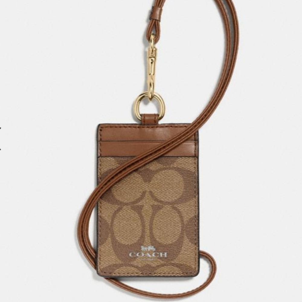 NWT Coach ID Lanyard